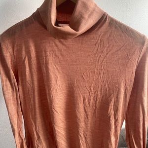 LAFAYETTE 148 SILK TURTLENECK TOP SIZE M